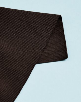 Bio 2x1 Bündchen Rib- Umber Braun