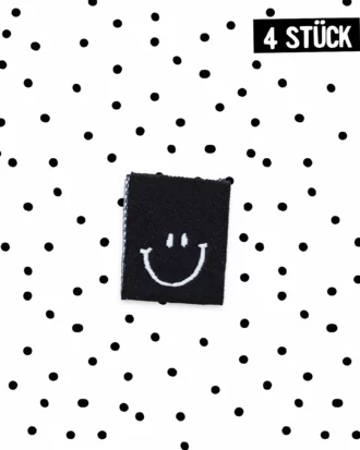 Weblabel "smile" x 4 Stück