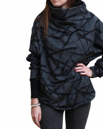 Nipnaps Bio French Terry - Squiggle - Khaki